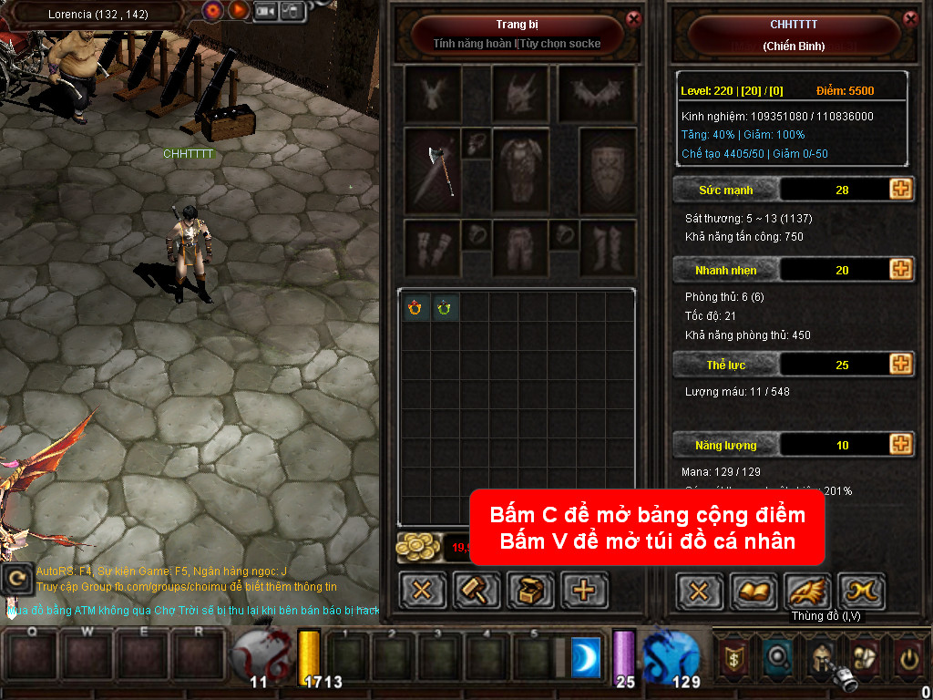 Chức năng chính của Game MU Đấu Trường